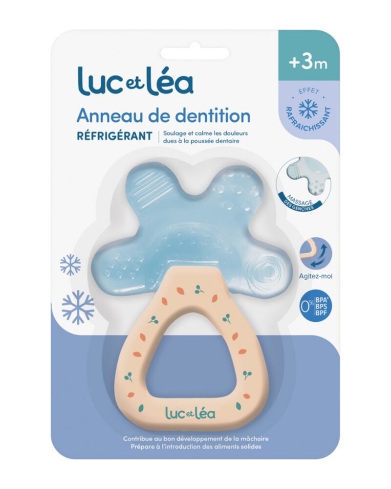 Luc et Léa تيرتل عضاضة مبردة للتسنين - شكل سلحفاة