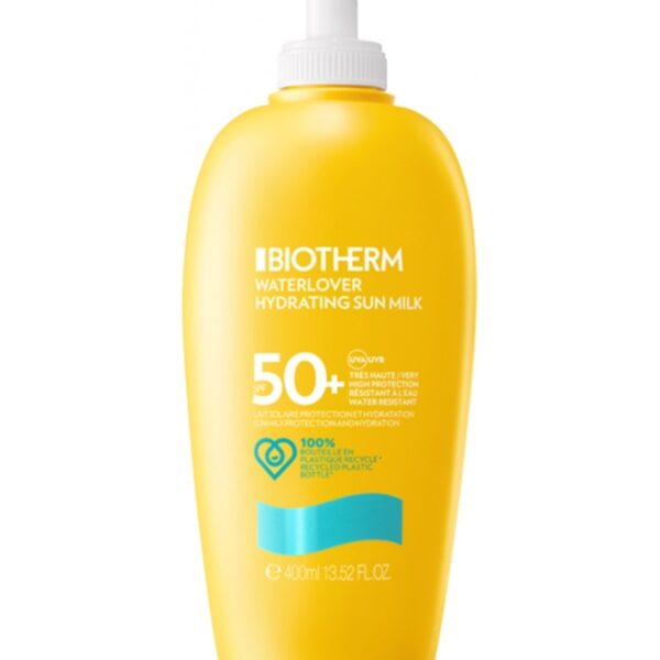 بيوثيرم ووترلوفر حليب واقي شمس حماية وترطيب SPF50+ 400 مل