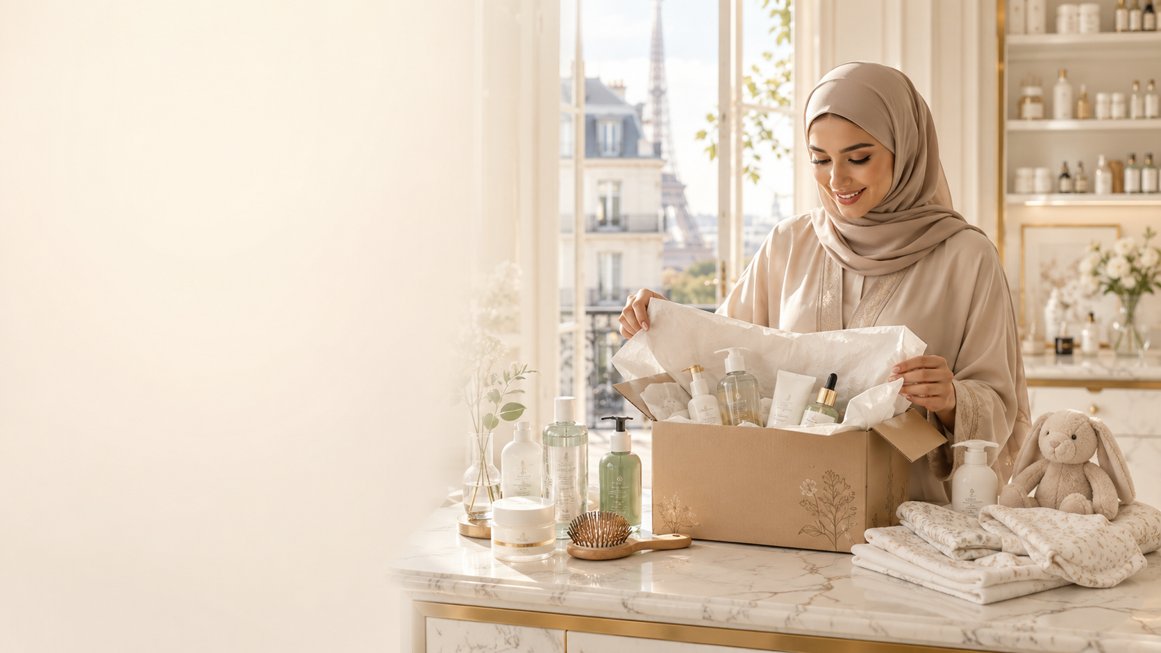 منتجات عناية فرنسية من كيرفو